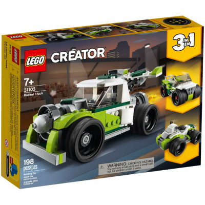 LEGO CREATOR Le camion-fusée 2020